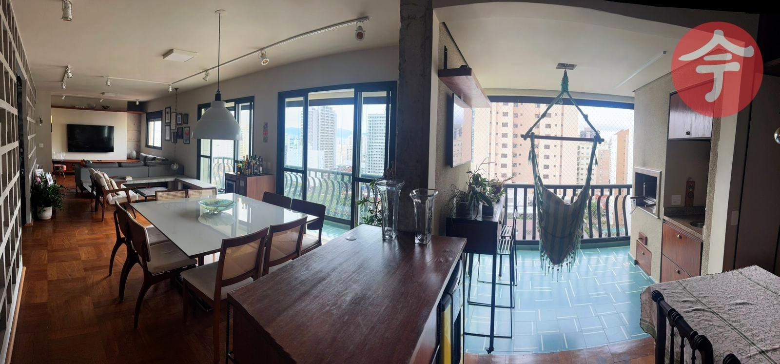 Foto de Excelente Alto Padrão na Pompéia com Sacada Gourmet