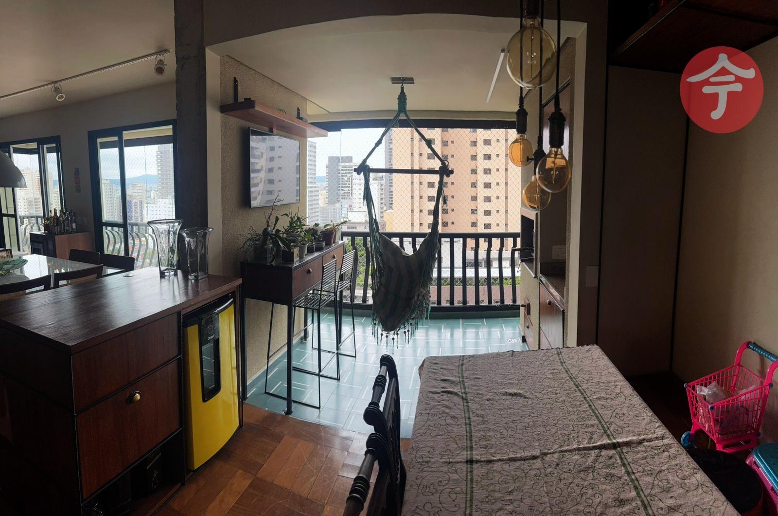 Foto de Excelente Alto Padrão na Pompéia com Sacada Gourmet